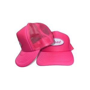 Brat Hot Pink Trucker Hat